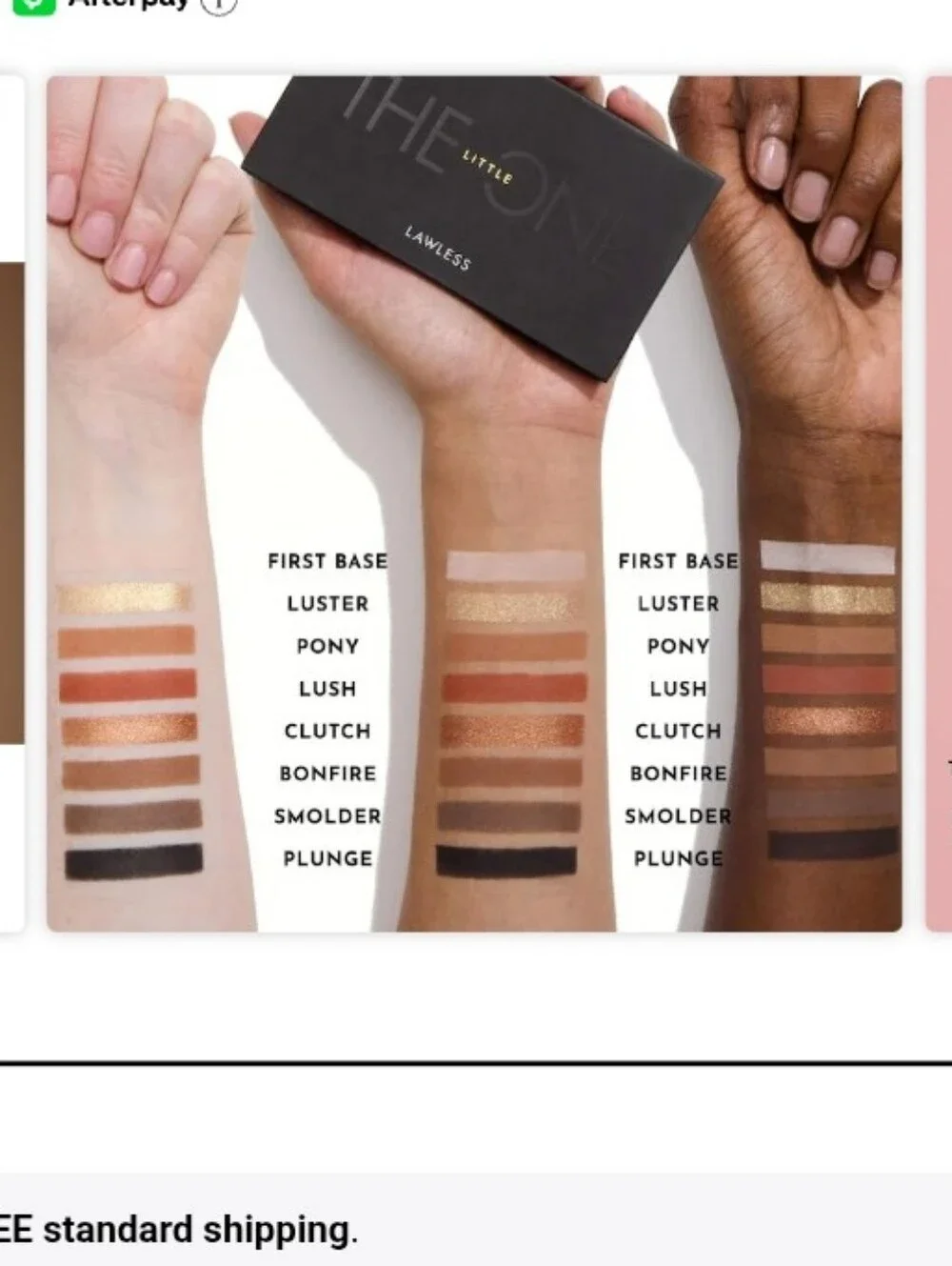 LAWLESS The Little One Talc-free Eyeshadow Pallet